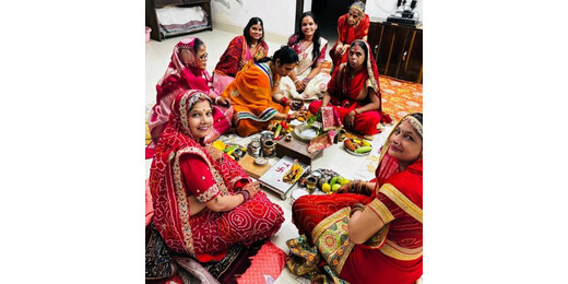 मुजफ्फरपुर में माहेश्वरी महिला संगठन ने श्रद्धा व उल्लास के साथ मनाया सातुड़ी तीज पर्व